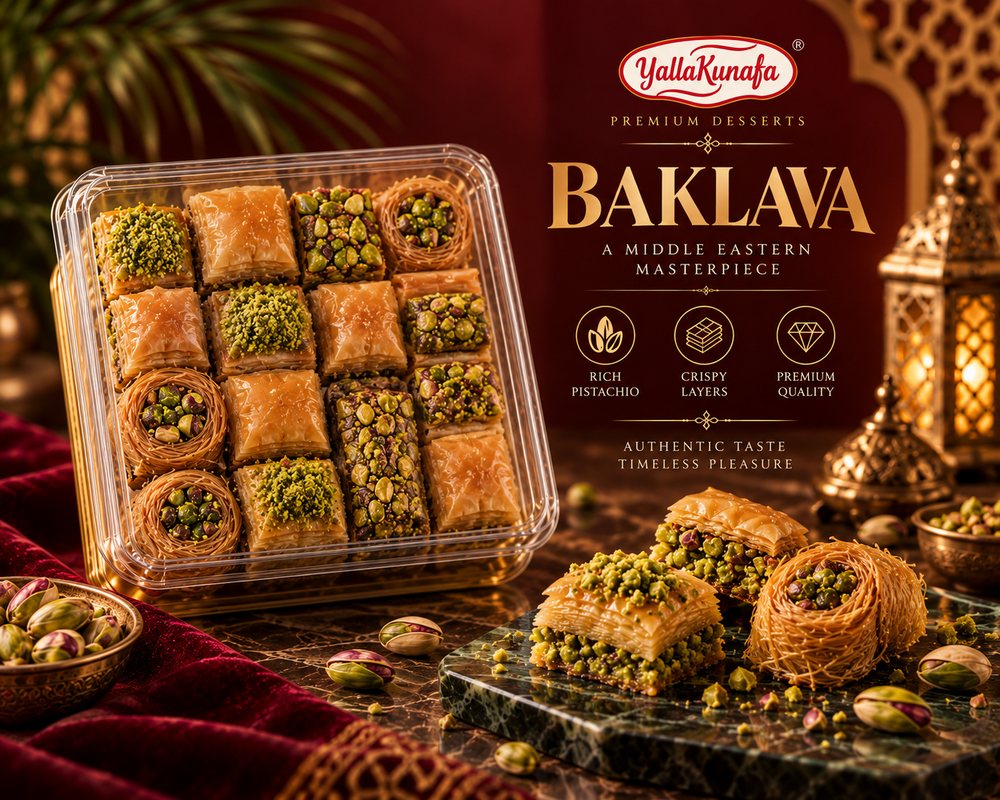 Premium Baklava — Yalla Kunafa
