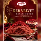 Red Velvet Kunafa Dough