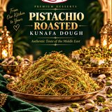 Pistachio Roasted Kunafa Dough